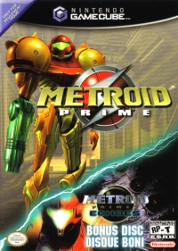 Metroid Prime (Metroid Prime 2: Echoes Bonus Disc) [CA] Box Art
