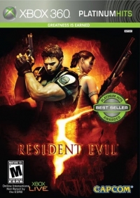 Resident Evil 5 - Platinum Hits (Made in USA) Box Art