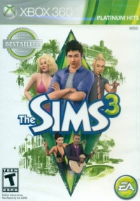 Sims 3, The - Platinum Hits Box Art