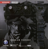Nintendo GameCube DOL-001 - Metal Gear Solid: The Twin Snakes Premium Package Box Art
