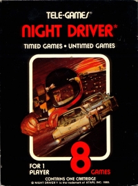 Night Driver (Sears Text Label) Box Art
