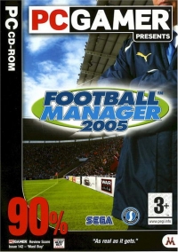 Football Manager 2005 - PC Gamer Presents Box Art