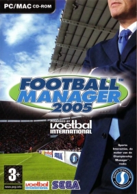 Football Manager 2005 [NL] Box Art