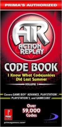 Action Replay Code Book: I Know What Codejunkies Did Last Summer: Volume 1 Box Art