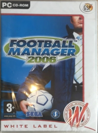 Football Manager 2006 - White Label Box Art