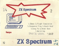Harpo ZX Spectrum Software 2 Box Art
