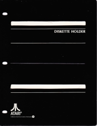 Atari Diskette Holder Box Art