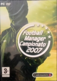 Football Manager Compionato 2007 Box Art