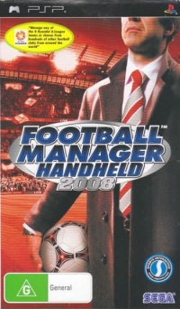 Football Manager Handheld 2008 Box Art