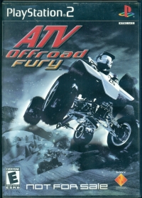 ATV Offroad Fury (Not for Sale) Box Art