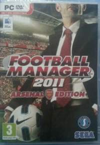 Football Manager 2011: Arsenal Edition Box Art