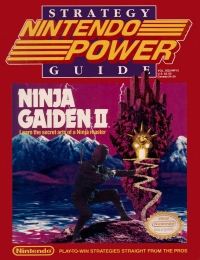 Ninja Gaiden II - Nintendo Power Strategy Guide Box Art