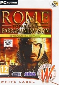 Rome: Total War: Barbarian Invasion - White Label Box Art
