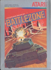Battlezone (silver box) Box Art
