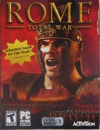 Rome: Total War - Strategy Game of the Year (Activision) Box Art