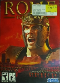 Rome: Total War (Sega) Box Art