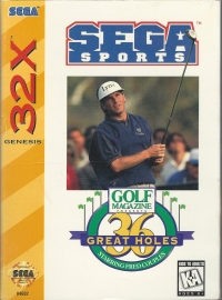 Golf Magazine Presents: 36 Great Holes starring Fred Couples Box Art
