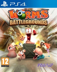 Worms Battlegrounds Box Art