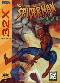 Amazing Spider-Man, The: Web of Fire Box Art