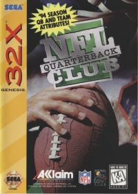 NFL Quarterback Club Box Art