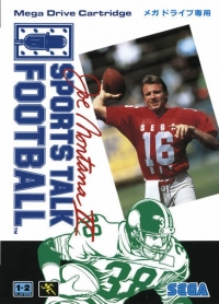 Joe Montana II: Sports Talk Football Box Art