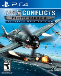 Air Conflicts: Pacific Carriers - PlayStation 4 Edition Box Art