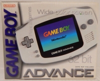 Nintendo Game Boy Advance - Arctic White [NA] Box Art