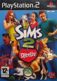 Sims 2, The: Dyreliv Box Art