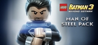 Lego Batman 3: Beyond Gotham: Man of Steel Box Art