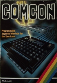 Comcon Programmable Joystick Interface for the Spectrum Box Art