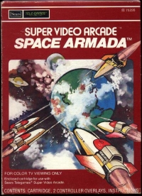 Space Armada (Super Video Arcade) Box Art