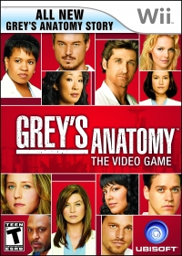 Grey's Anatomy The Video Game Box Art