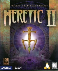 Heretic II (Linux) Box Art