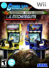 Gunblade NY & LA Machine Guns Arcade Hits Pack Box Art