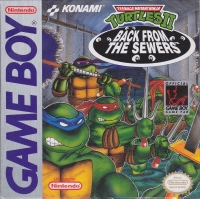 Teenage Mutant Ninja Turtles II: Back From the Sewers Box Art