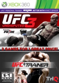 UFC Undisputed 3 / UFC Personal Trainer: The Ultimate Fitness System Box Art
