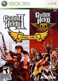 Guitar Hero II / Guitar Hero: Aerosmith Dual Pack Box Art