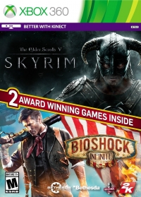 Elder Scrolls V: Skyrim, The / Bioshock Infinite Box Art