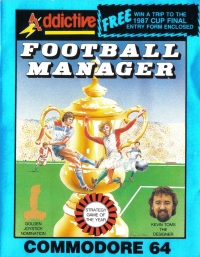 Football Manager (cassette / Free) Box Art