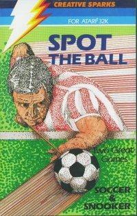 Spot the Ball: Soccer & Snooker Box Art