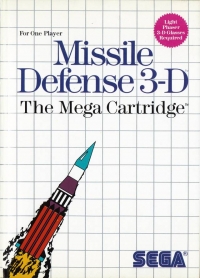 Missile Defense 3-D (Made in Japan) Box Art
