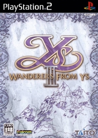 Ys III: Wanderers from Ys Box Art