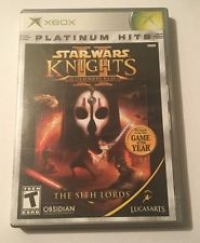 Star Wars: Knights of the Old Republic II: The Sith Lords - Platinum Hits Box Art