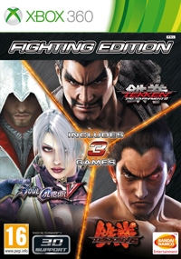 Fighting Edition: Tekken 6 / Tekken Tag Tournament 2 / SoulCalibur V Box Art