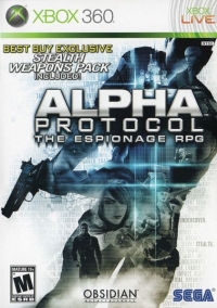 Alpha Protocol (Best Buy Exclusive) Box Art