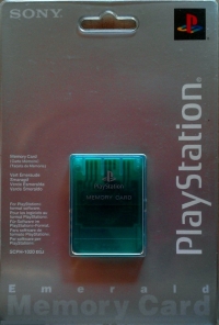 Sony Memory Card SCPH-1020 EGJ Box Art