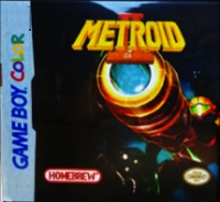 Metroid II DX (Game Boy Color) Box Art