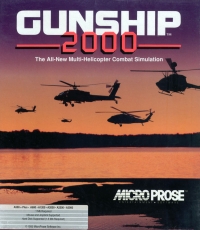 Gunship 2000 Box Art