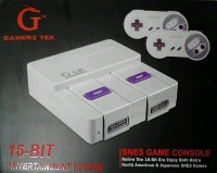 Gamerz Tek SNES Game Console Box Art