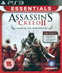 Assassin's Creed II - Game of the Year Edition - Essentials Box Art